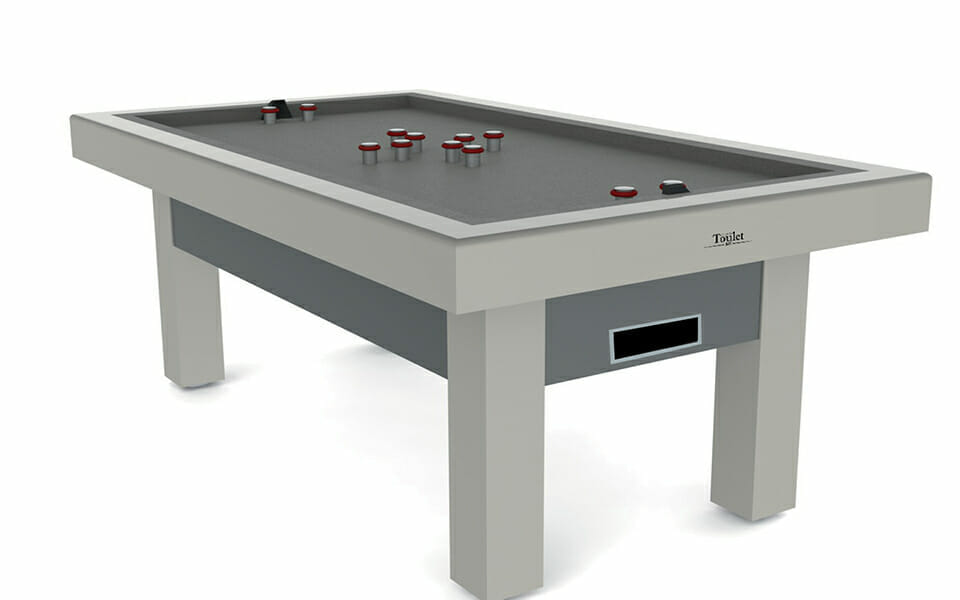 Billiardgolf mit personalisierbaren Stopfen