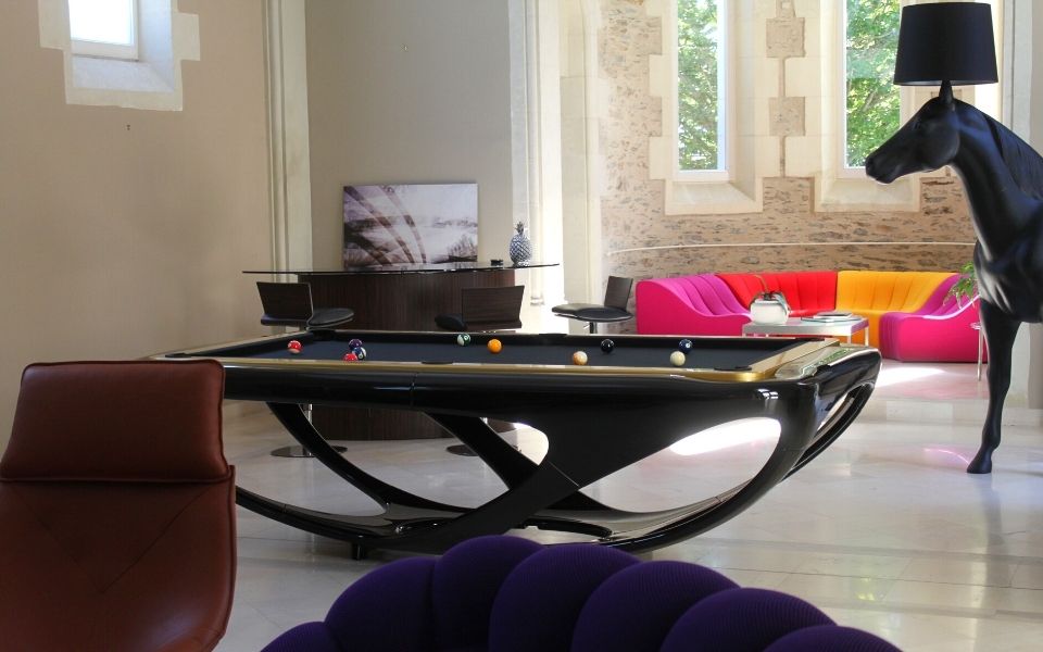 Designer-Billardtisch Whitelight Billards Toulet