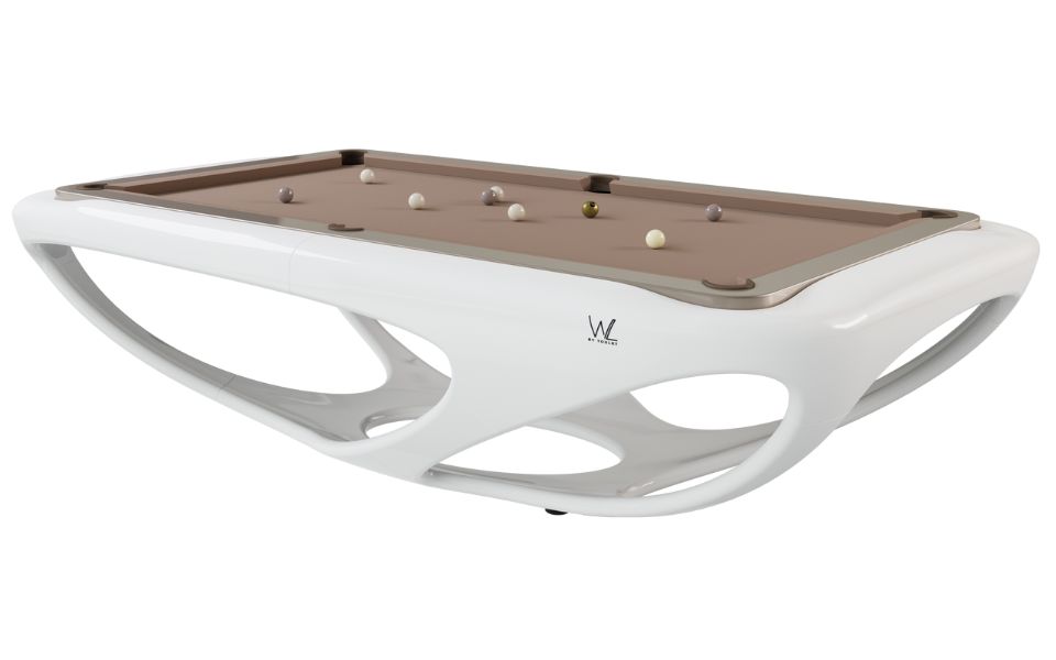 design billardtisch whitelight luxus toulet