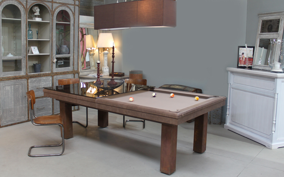 Billard Factory - table de billard contemporain Toulet