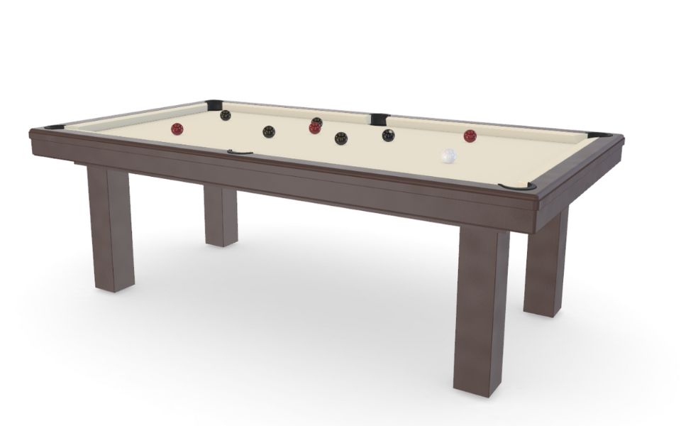 luxus hochwertiger leder billardtisch toulet
